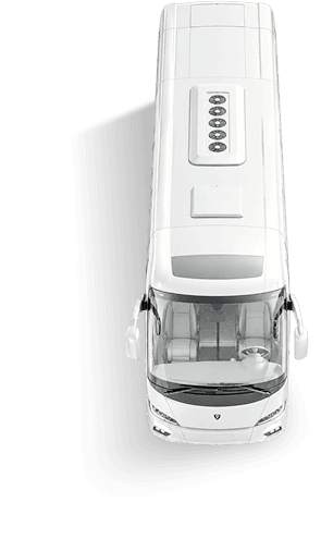 A Voyager fleet vehicle